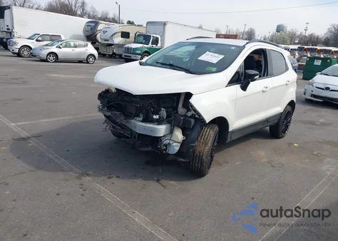 2019 Ford Ecosport Ses из США, поврежденный, VIN MAJ6S3JL2KC274855